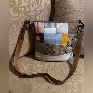 Coach Patchwork Shoulder/Crossbody Bag EUC